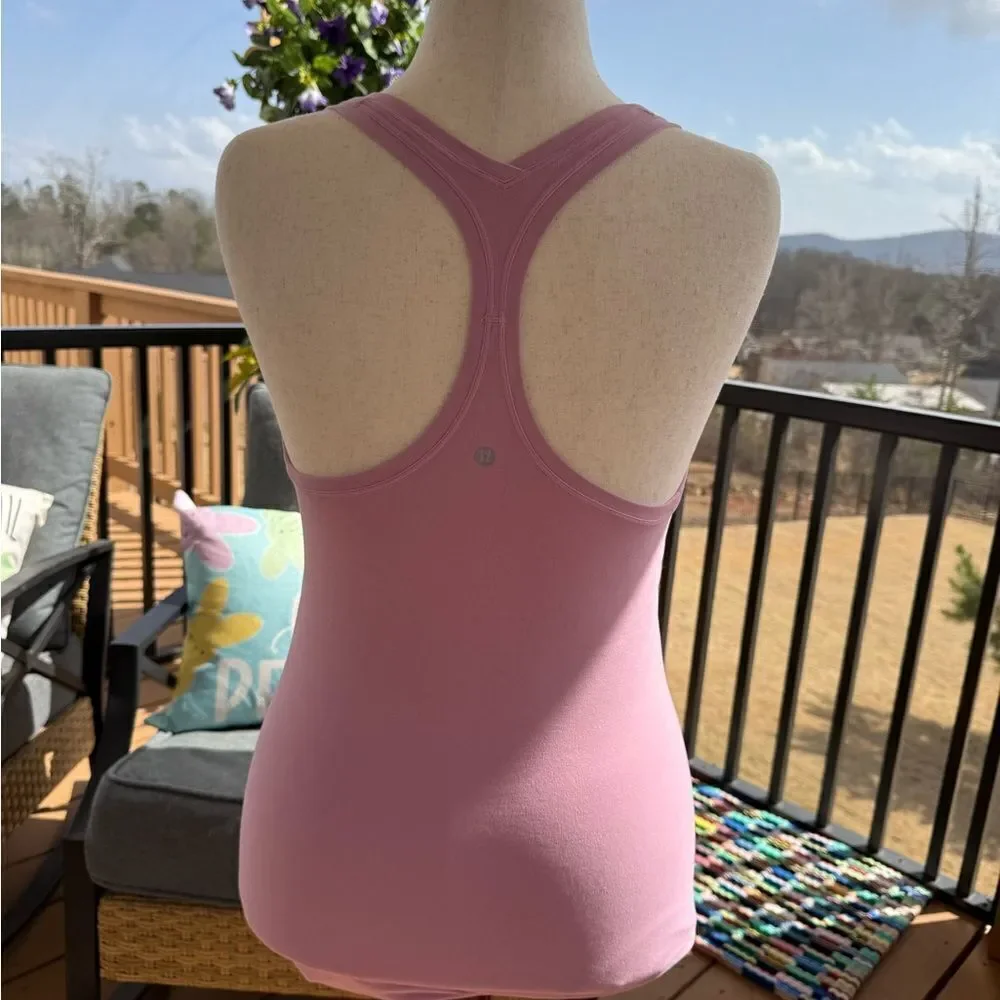 Cool Racer Back Women's Pink Tank Top Size 10